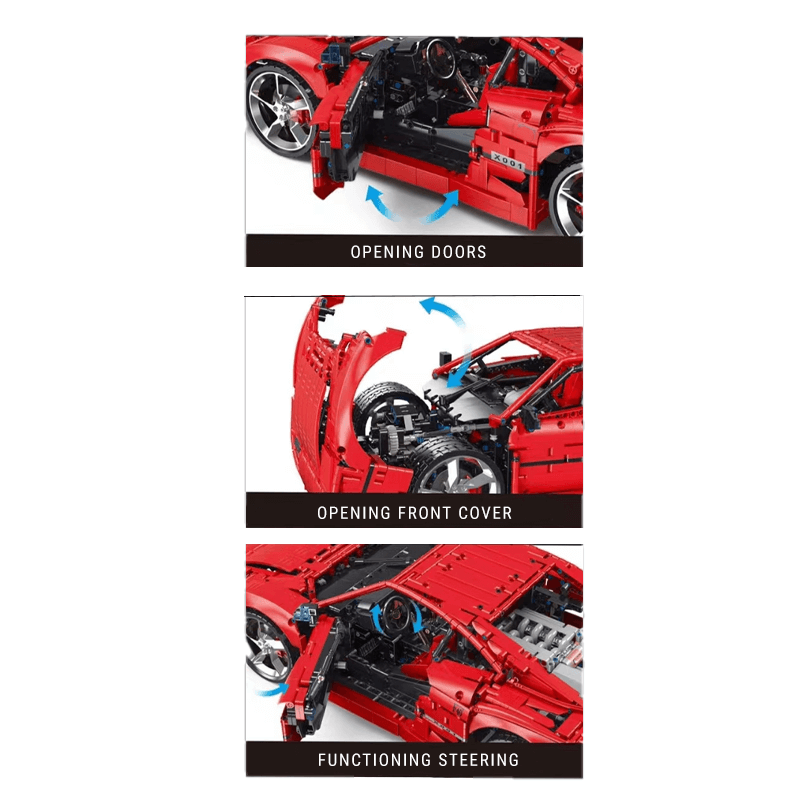 Twin-Turbo F40 Supercar Icon | 4025pcs