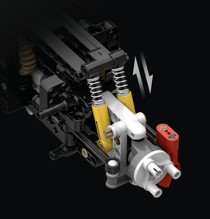 V8 488 Italian Supercar Red | 3187pcs