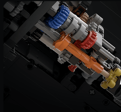 V8 488 Italian Supercar Red | 3187pcs