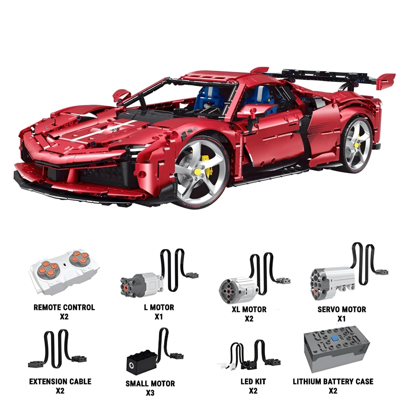 SF90 XX Stradale Supercar Spider | 3981pcs