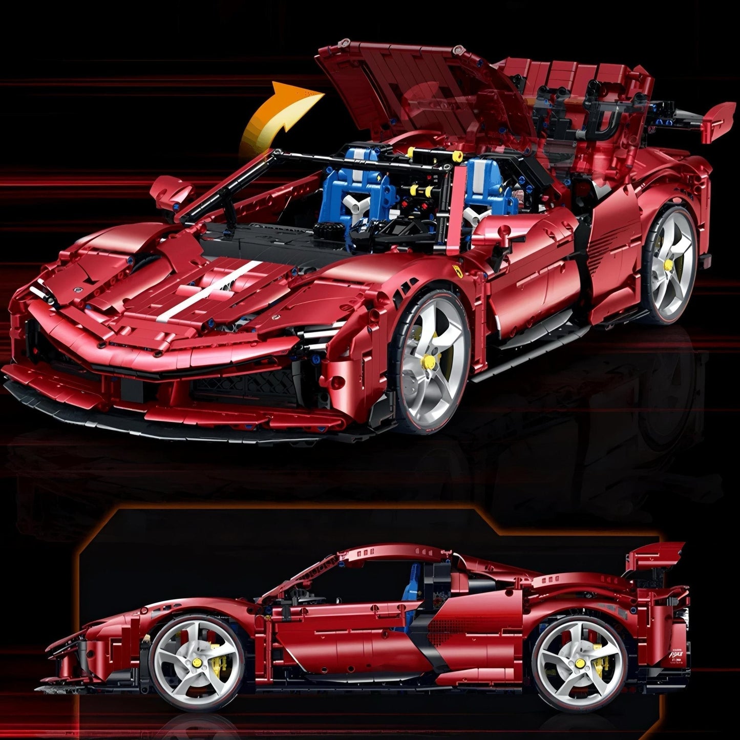 SF90 XX Stradale Supercar Spider | 3981pcs