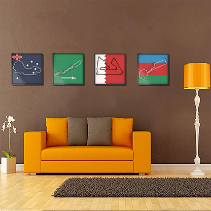 Barcelona Track Map 343pcs