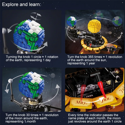 Astrophysics Kinetic Sculpture 864pcs