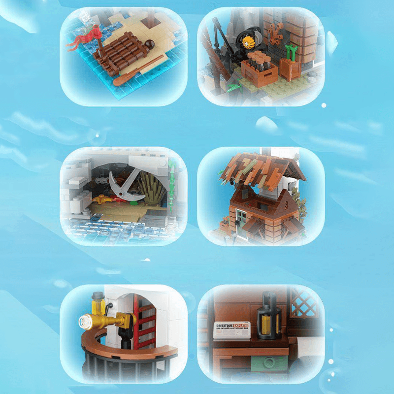 Fishing Village Lighthouse | 2339pcs