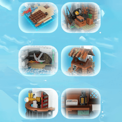 Fishing Village Lighthouse | 2339pcs