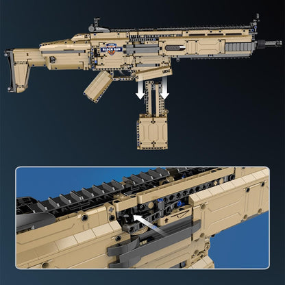 FN SCAR 17S Assault Rifle | 1406pcs