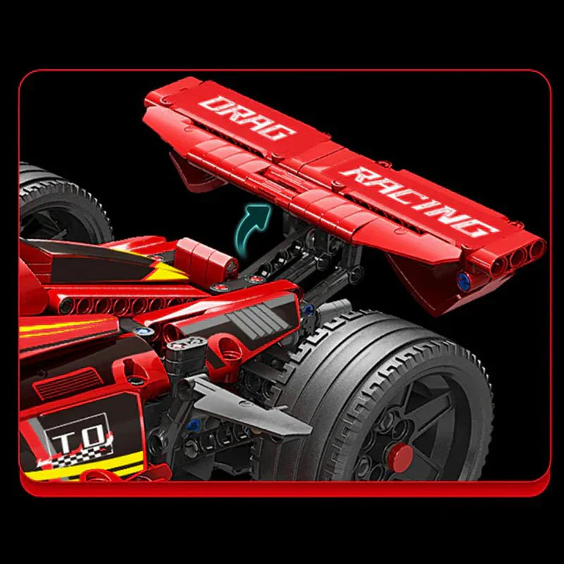 1:8 Scale Formula Racer | 1321pcs