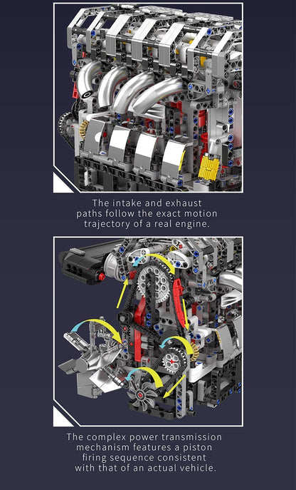 Functional Inline 4-Cylinder L4 Gasoline | 1787pcs