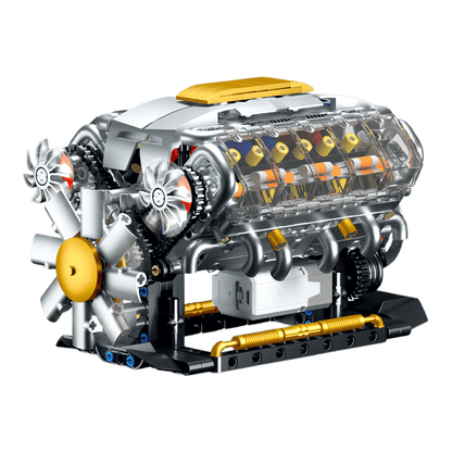 Functional V8 Engine Model | 691pcs
