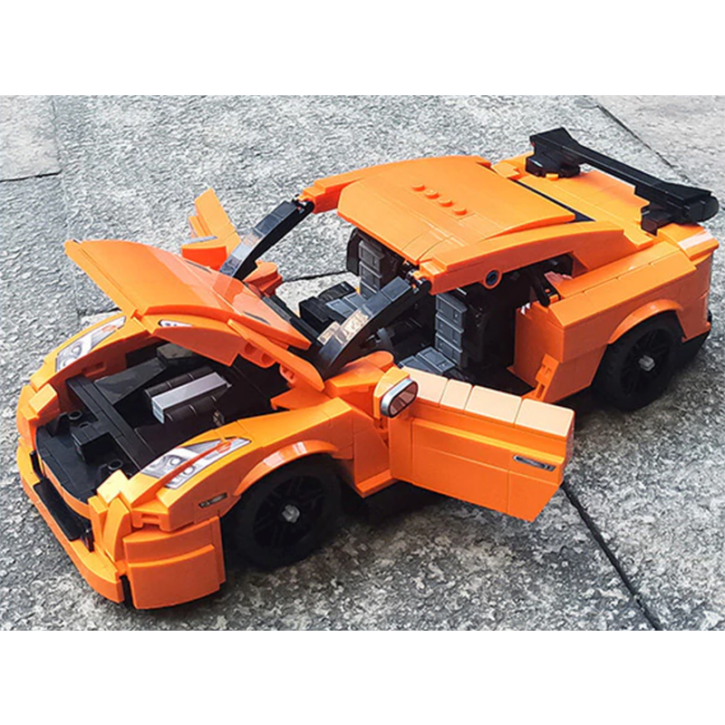 R35 GTR Godzilla Orange | 908pcs