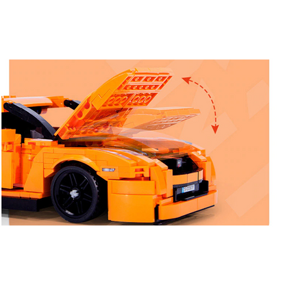 R35 GTR Godzilla Orange | 908pcs