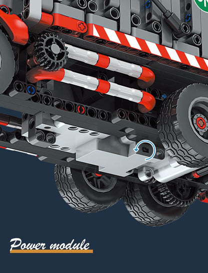 Urban Garbage Collection Truck | 1689pcs