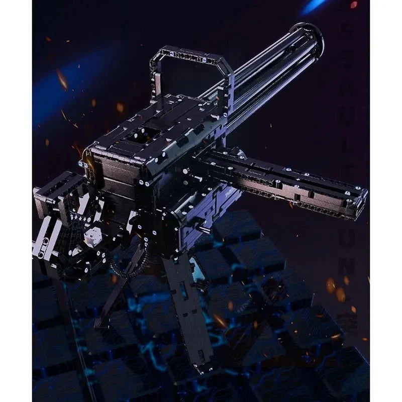 Gatling Cannon Gun | 1808pcs
