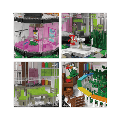 Glass Dome Tree House | 3465pcs