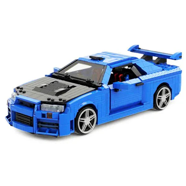 JDM Twin-Turbo Street Beast R34 | 1285pcs