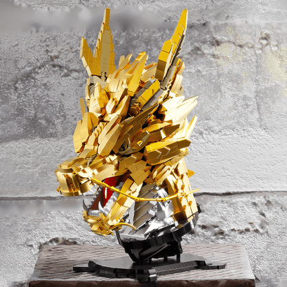 Gold Edition Dragon Head | 2571pcs