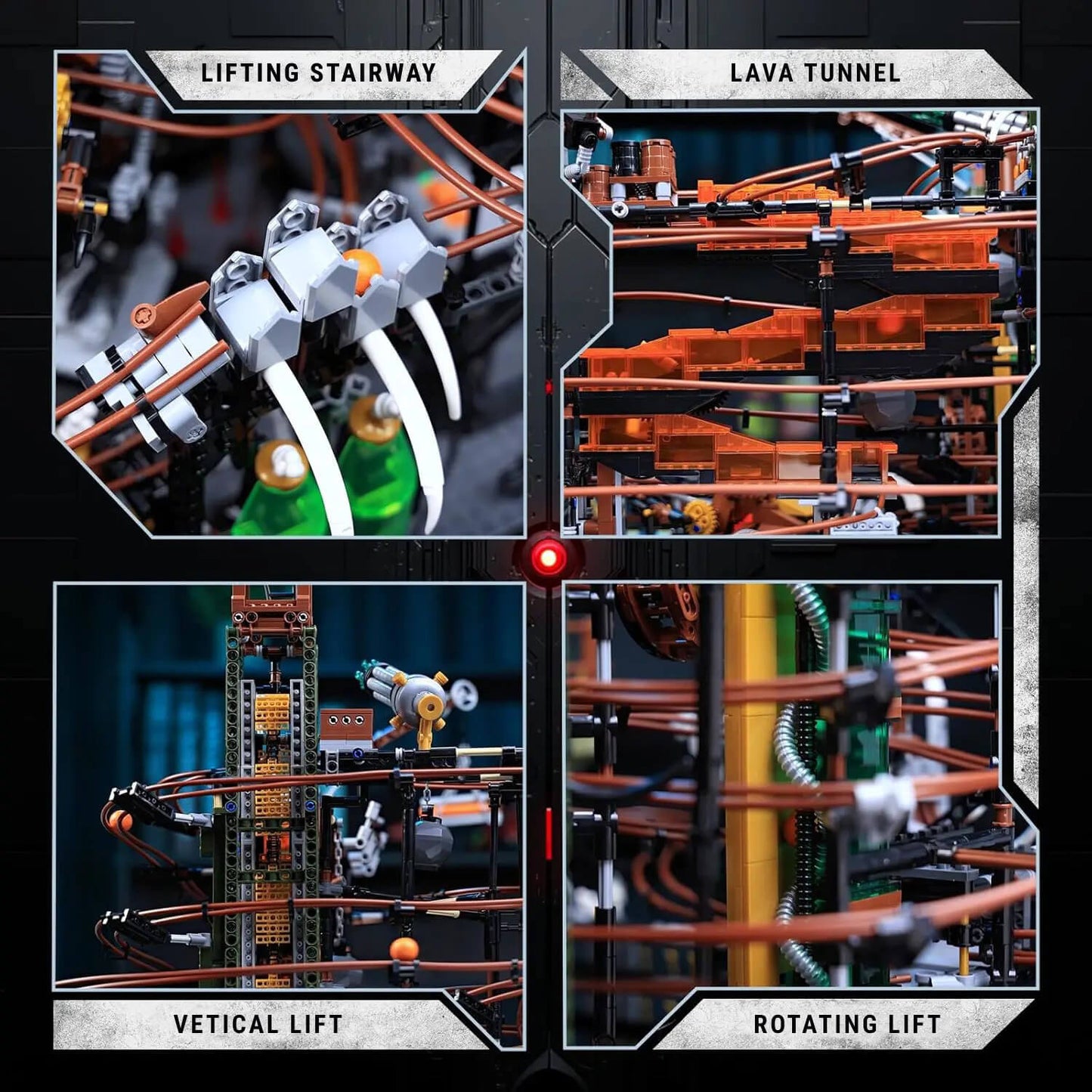 Grand Steampunk Marble Run | 5390pcs