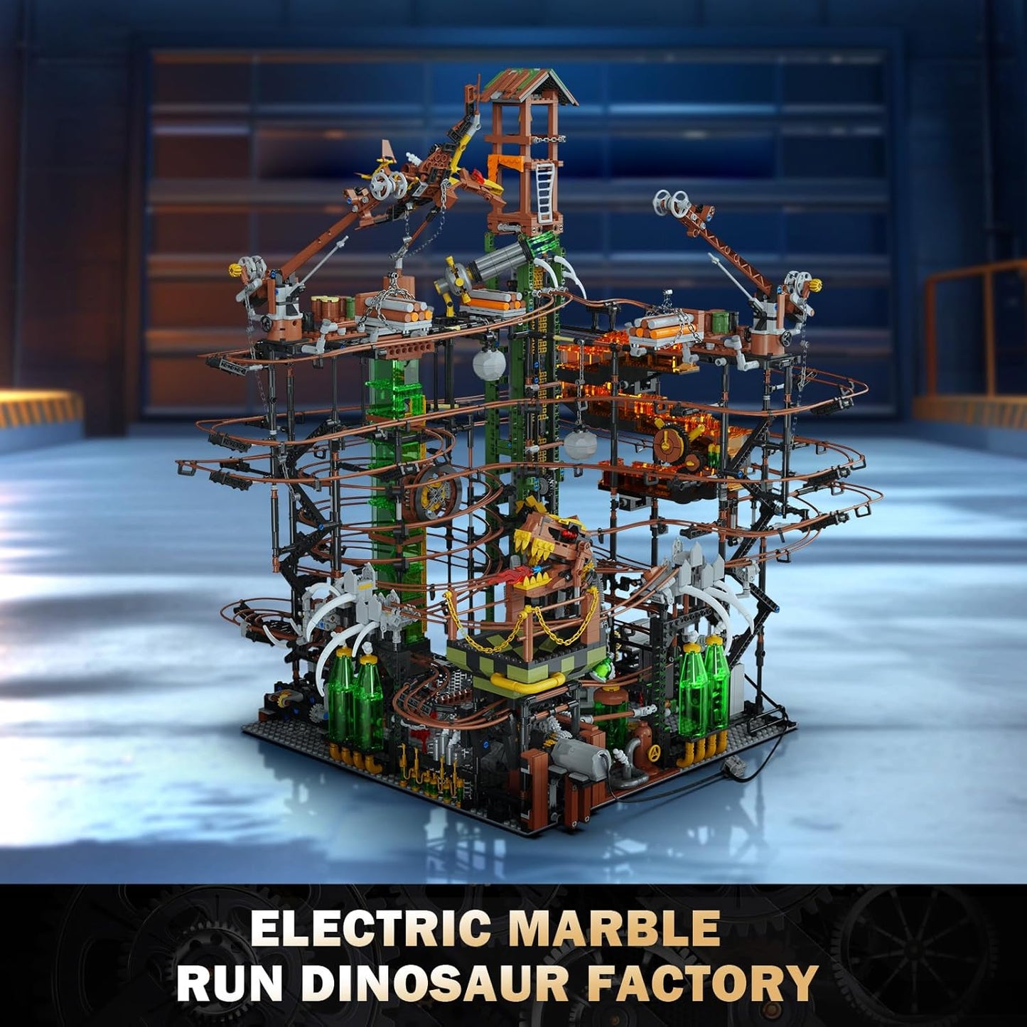 Grand Steampunk Marble Run | 5390pcs