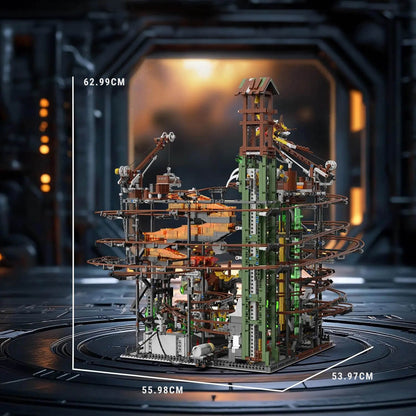 Grand Steampunk Marble Run | 5390pcs