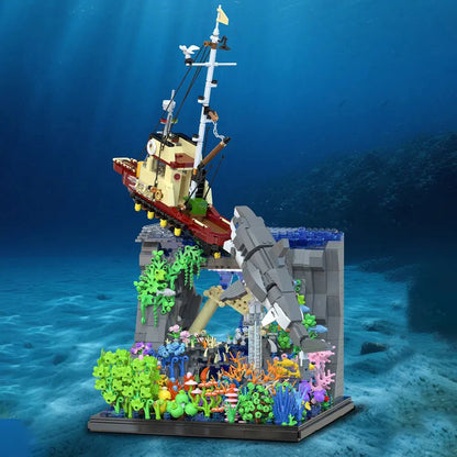 Great White Sharks Attack | 2932pcs