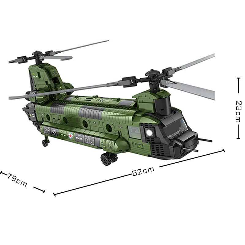 Transport Helicopter 1621pcs