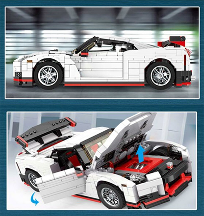 R35 GTR Godzilla White | 1024pcs