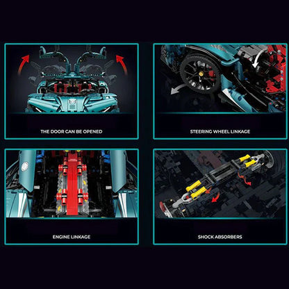 Blue Track-Only Hypercar | 3467pcs