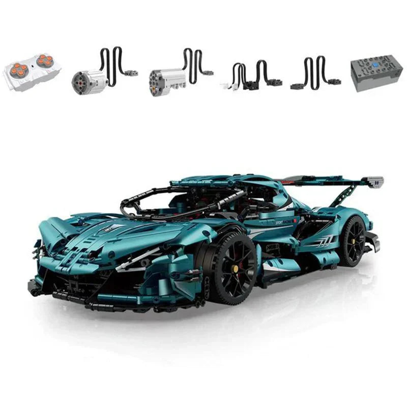 Blue Track-Only Hypercar | 3467pcs