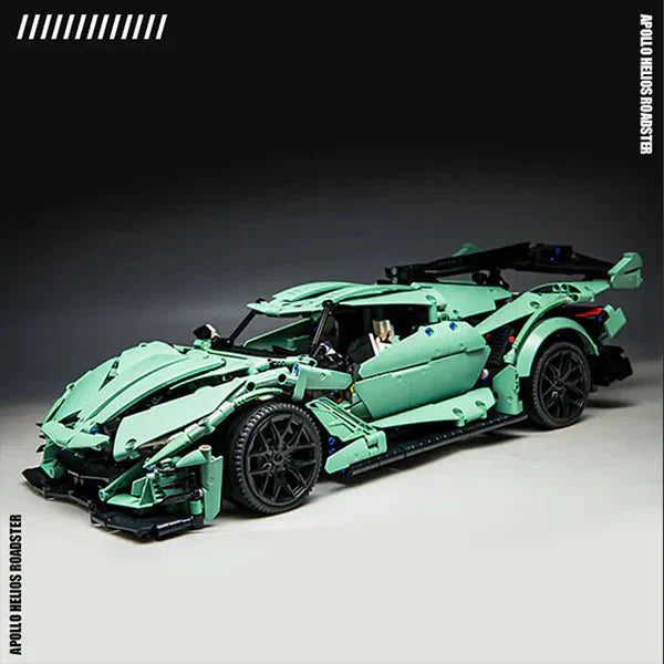 Green Track-Only Hypercar | 2815pcs
