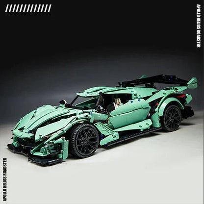 Green Track-Only Hypercar | 2815pcs