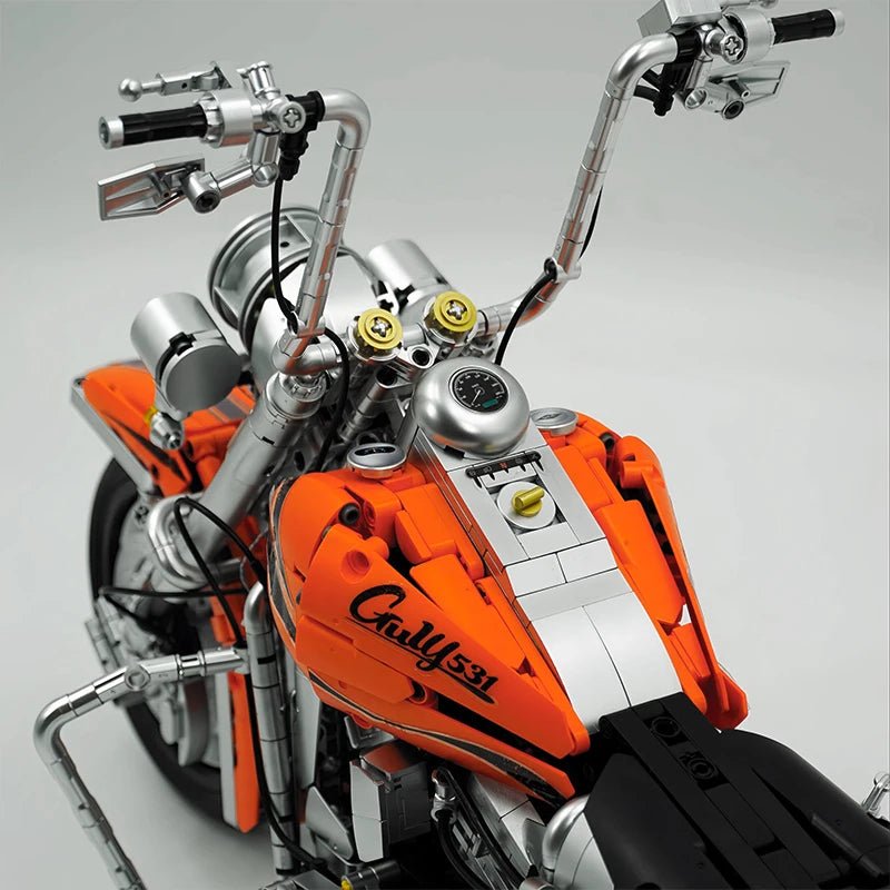 Custom V-Twin Street Bagger | 2392pcs