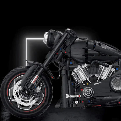 Custom V-Twin Muscle Cruiser | 2049pcs