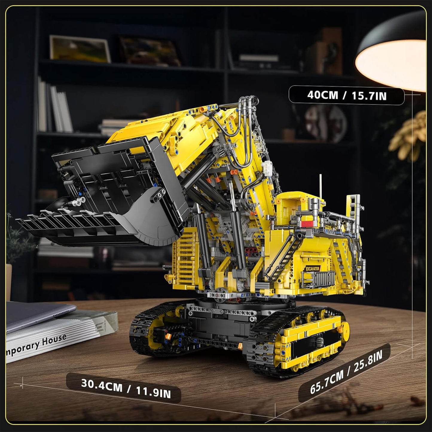 Heavy-Duty RC Excavator | 4766pcs