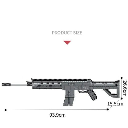 Heavy Duty SMG Combat Rifle | 1539pcs