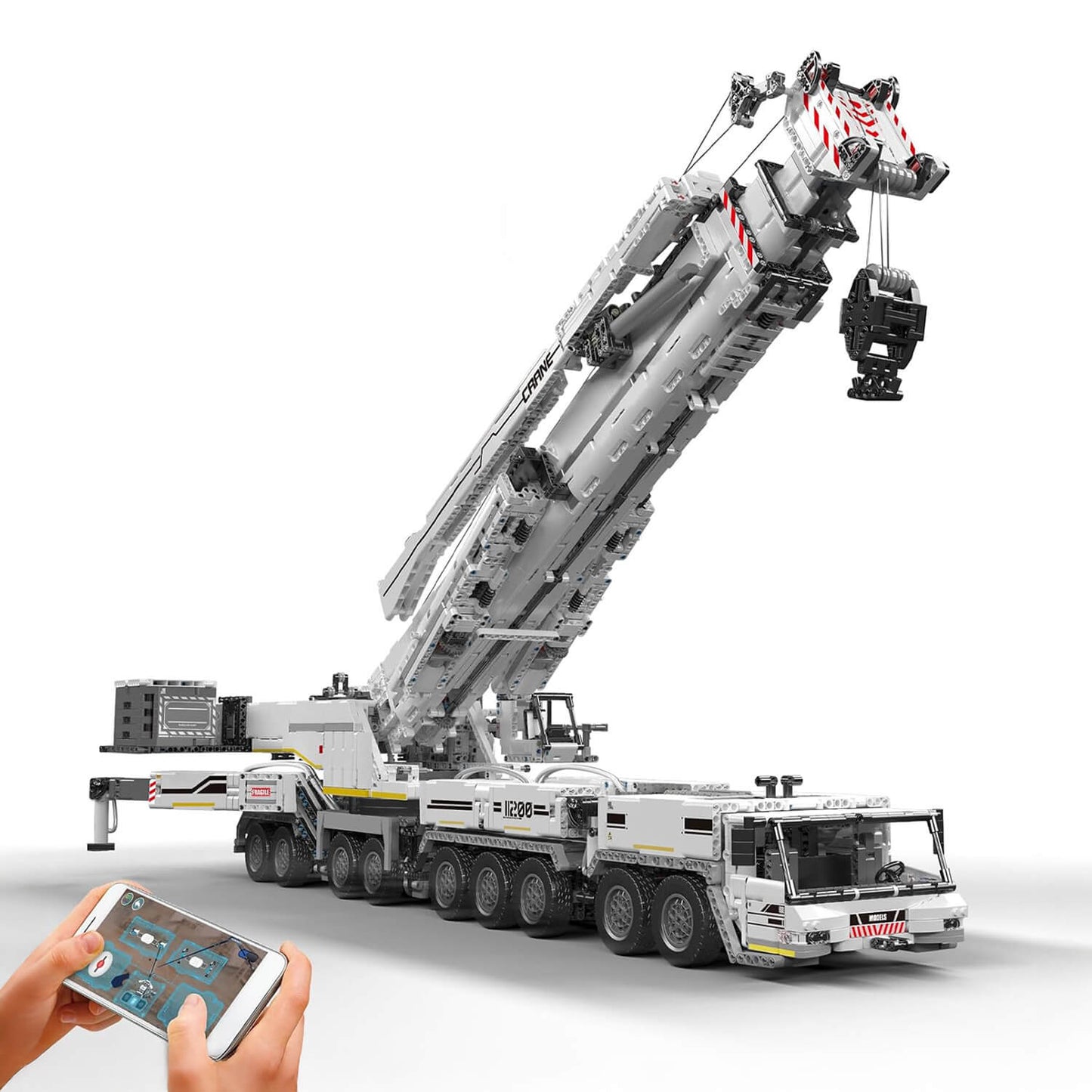 Heavy Duty Remote Controlled Crane V2 8505pcs