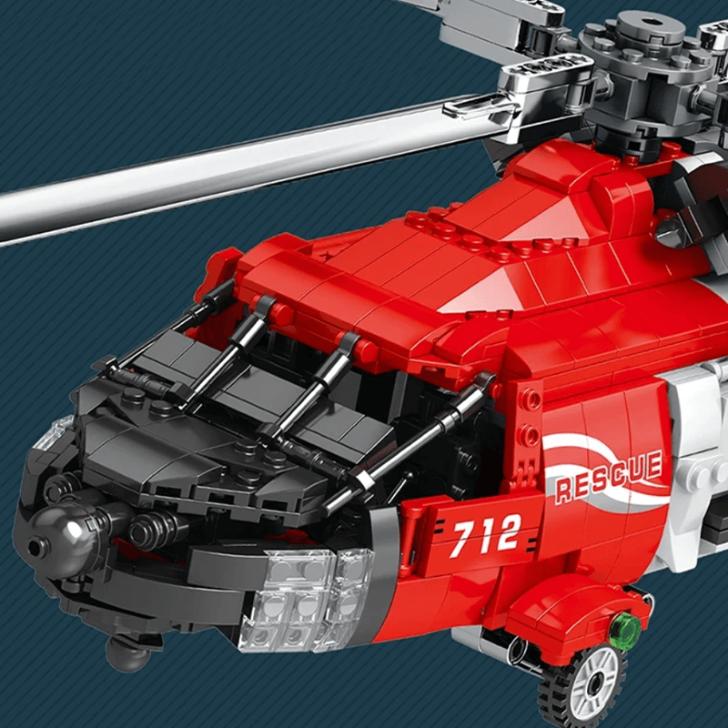 HH-60J Search And Rescue Aircraft | 1136pcs