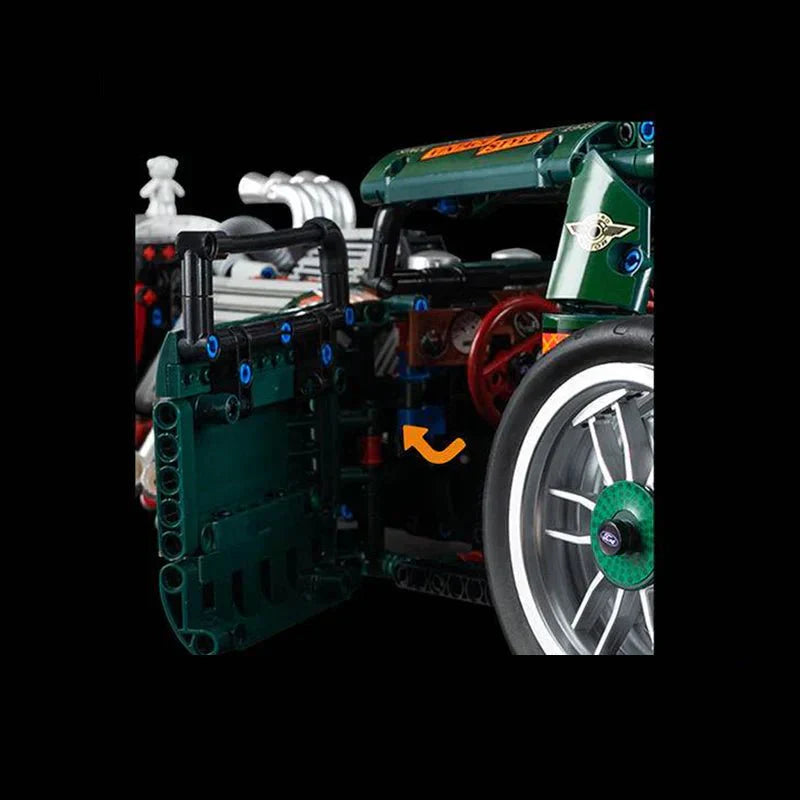 Classic Hot Rod Coupe | 2617pcs