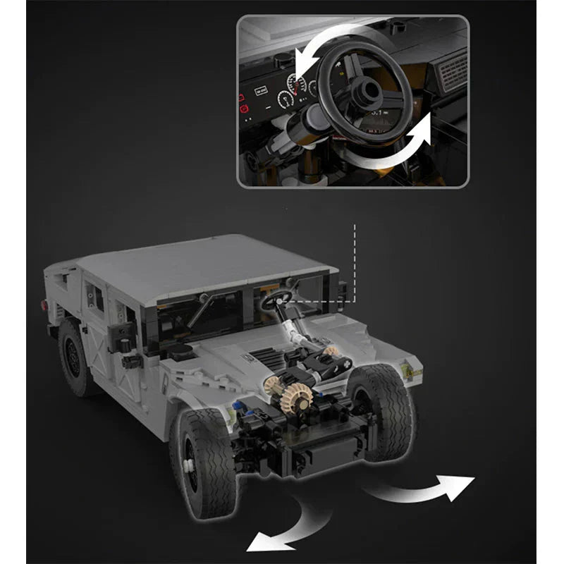 Military-Style Off-Road Utility | 1380pcs