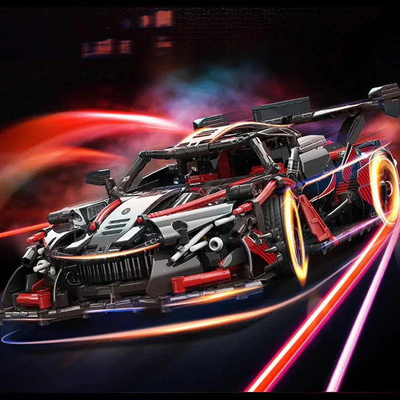 Red Concept Hypercar | 1390pcs