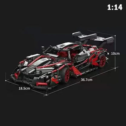 Red Concept Hypercar | 1390pcs