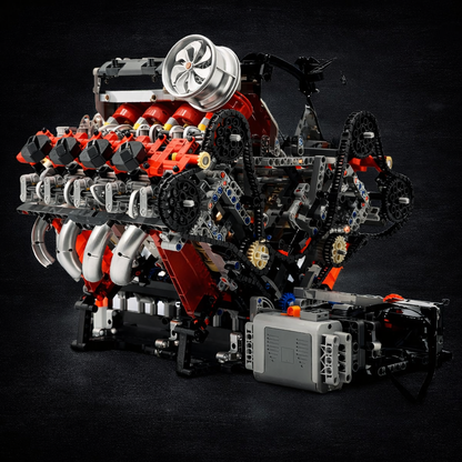 Italian F488 V8 Engine | 2717pcs