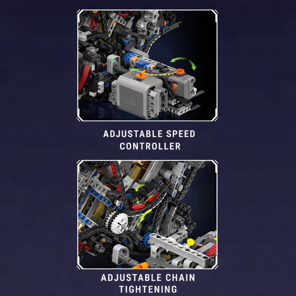 Italian F488 V8 Engine | 2717pcs
