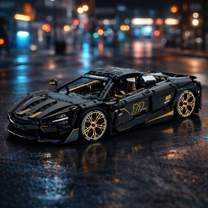 SOLD OUT - Black V8 720s Spider Supercar | 3657pcs