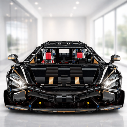 SOLD OUT - Black V8 720s Spider Supercar | 3657pcs