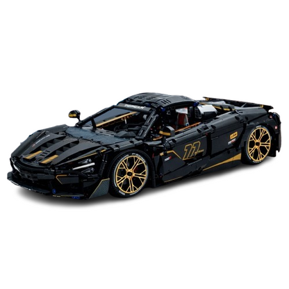 SOLD OUT - Black V8 720s Spider Supercar | 3657pcs