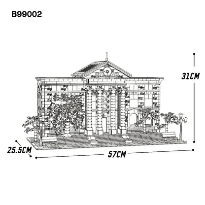 Back To The Future Courthouse Movie | 4269pcs