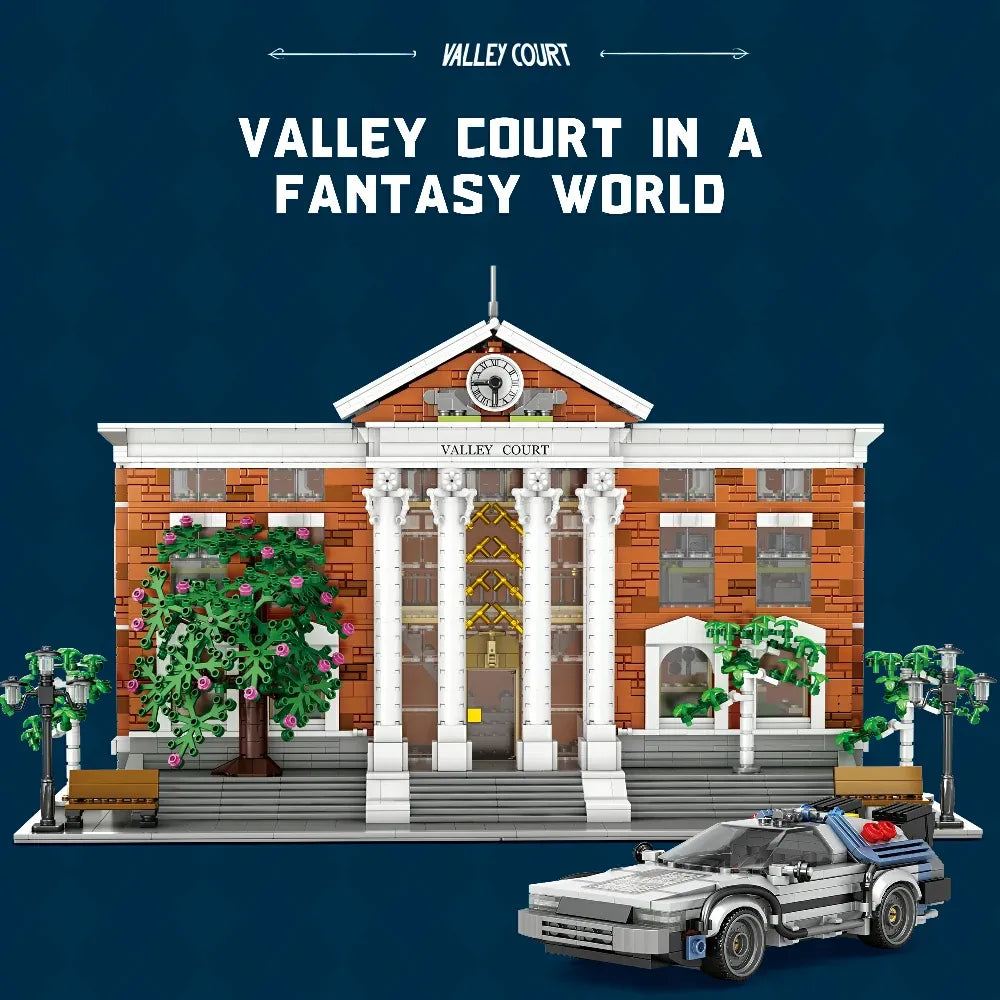 Back To The Future Courthouse Movie | 4269pcs