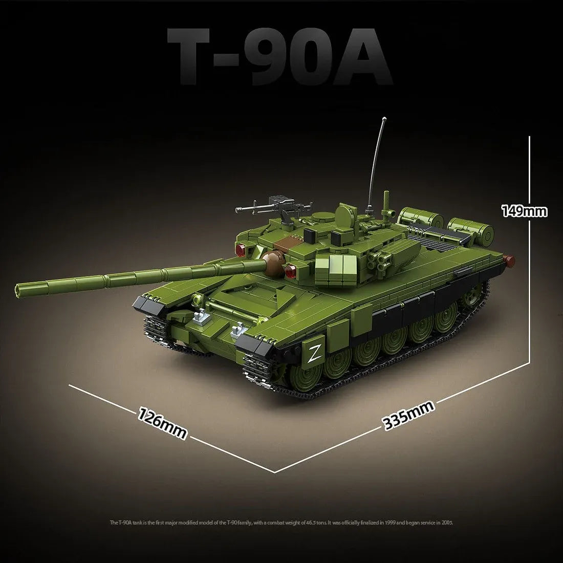 T-90A Main Battle Tank | 1199pcs