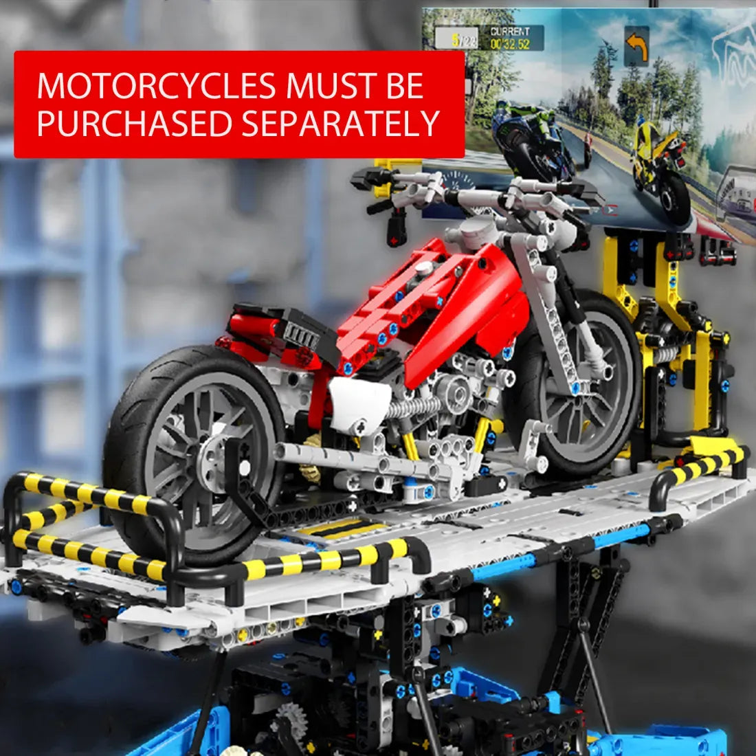 Motorcycle Simulation Test Bench | 1201pcs