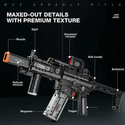 MCX Assault Rifle Military | 1418pcs